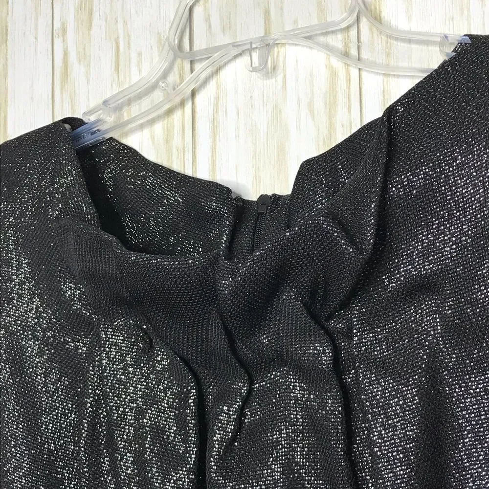 Vince. Sleeveless Shimmer Party Dress with Pockets - Picture 2 of 8